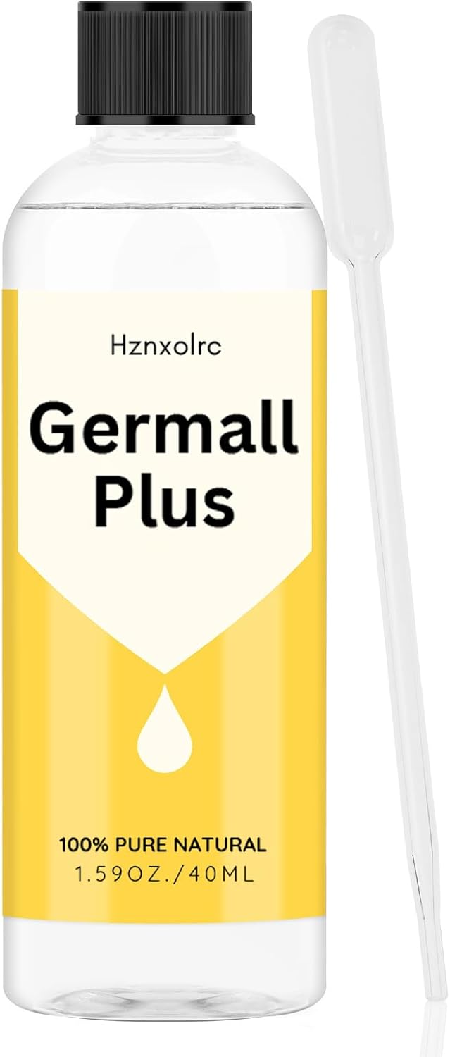 1.59 oz Liquid Germall Plus Preservative, Oil Soluble Natural Preservative, Germall Plus Suitable for Making Soap, Conditioners, Lotion, Creams and More