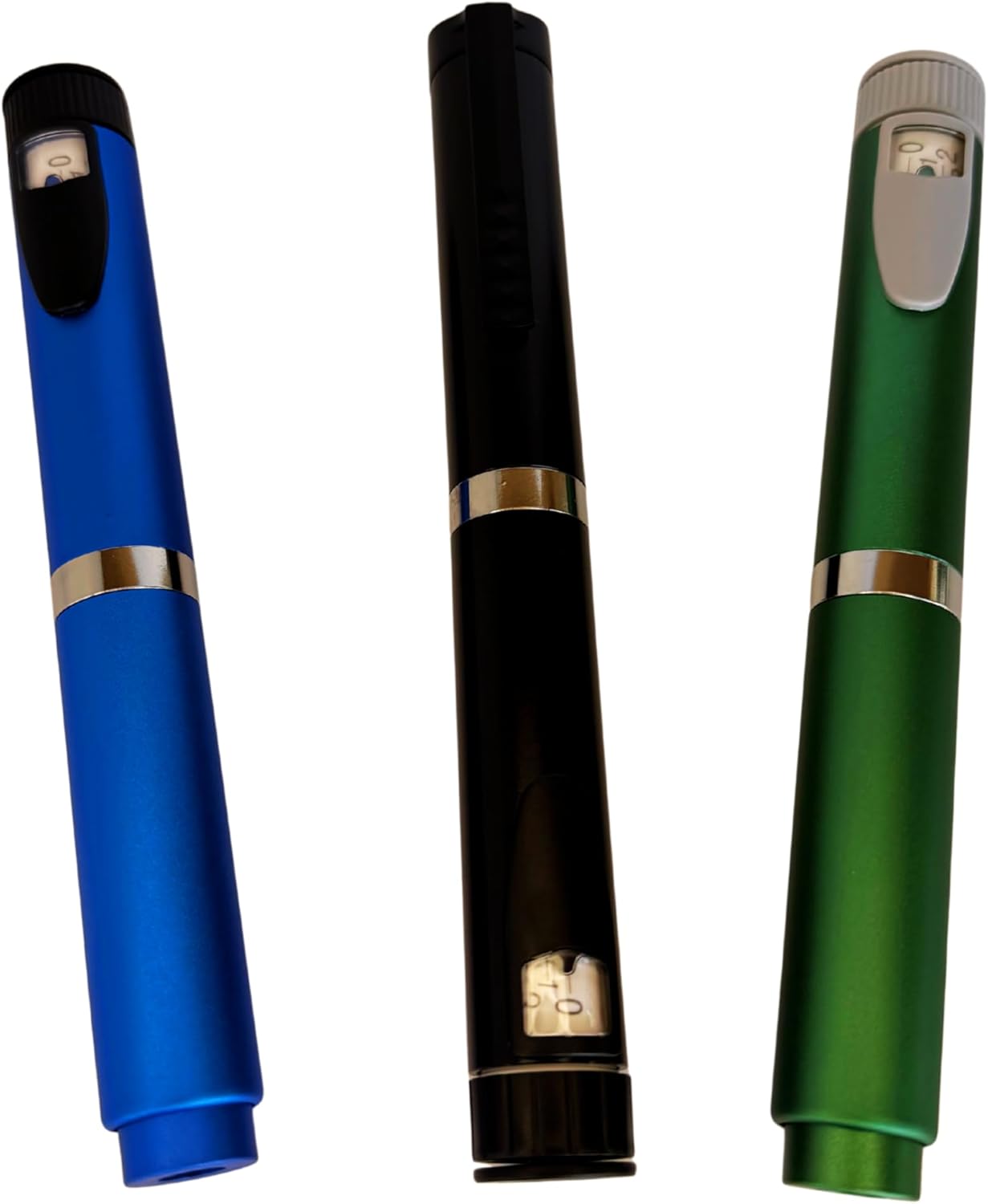 GXZ Health Reusable Injection Pen – Green – Reusable Pen with 3 FREE 3mL vials